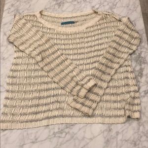 Alice + Olivia Sheer Knit Sweater